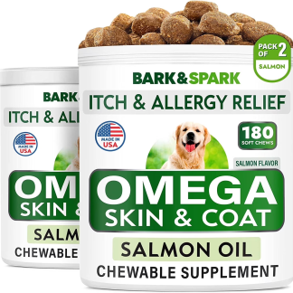 Omega-3 Fish Oil Treats for Dogs, 360 Count