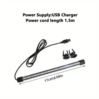 Submersible LED Aquarium Light, USB, Multi-Color