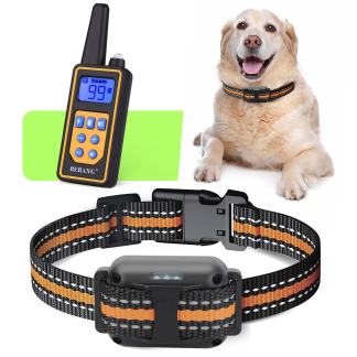 Dog Training Collar with LED & Remote, 2600 ft