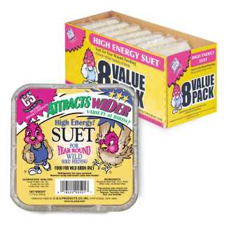 C&S High Energy Suet Value Pack, 8-Pack