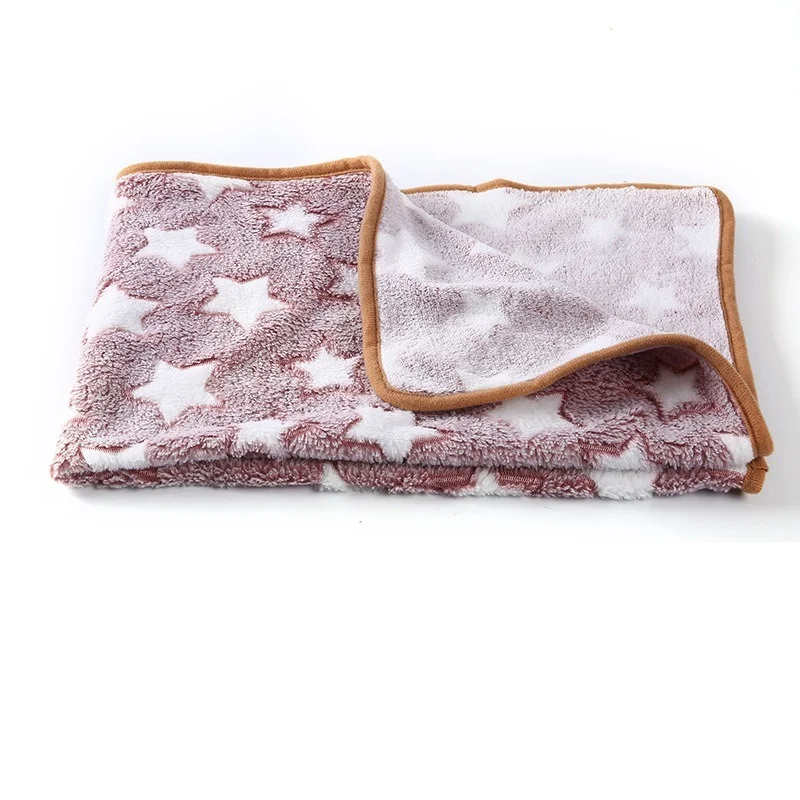 Muted pink star blanket