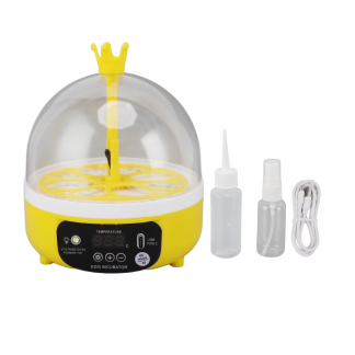 Automatic 4-Egg Incubator with Candler