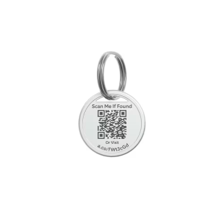QR-code side of the Ring Pet Tag