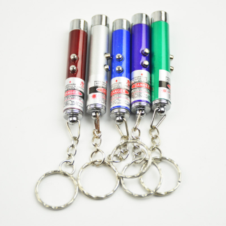 Assorted compact pen-style laser cat toys