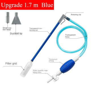 Aquarium Gravel Vacuum & Water Change Cleaning Kit