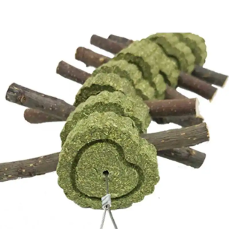 Small Pet Grass Ball Chew Toys for Teeth Grinding