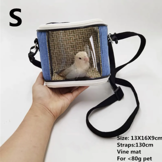 Portable Breathable Bird Cage Travel Carrier
