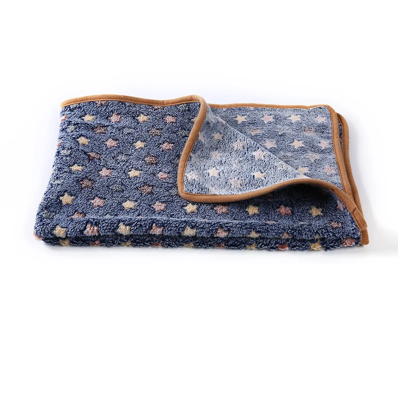 Dark blue star blanket