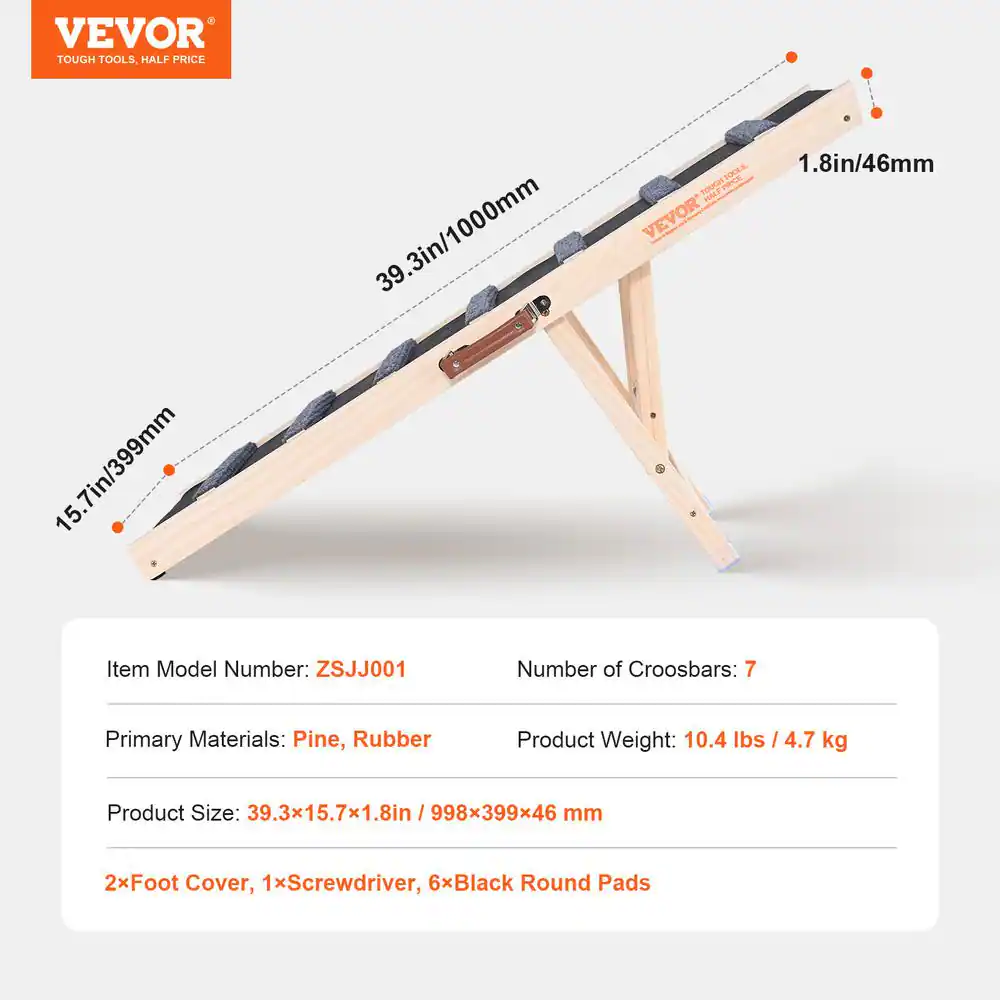 Ramp dimensions and construction information