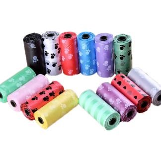 Dog Poop Bags, Solid Color Waste Bags