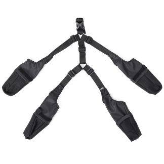 Waterproof Adjustable Dog Boots for Outdoor Walking