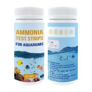 Aquarium Ammonia Test Strips, 50 Count
