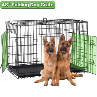 Folding XXL Dog Crate, 48 in