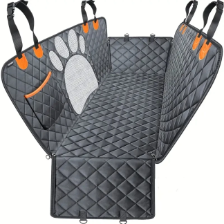 Waterproof Dog Car Hammock with Mesh Window