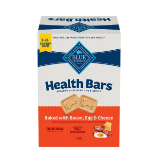 Blue Buffalo Health Bars Crunchy Dog Biscuits, Bacon