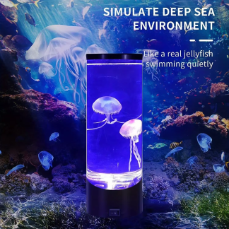 LED Color-Changing Jellyfish Aquarium Mood Lamp