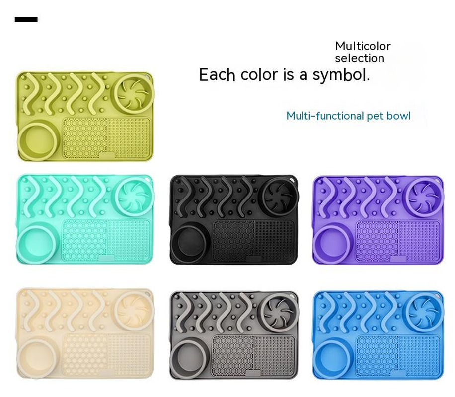 Available feeding-mat color examples
