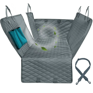 PETRAVEL Waterproof Dog Car Hammock Seat Cover