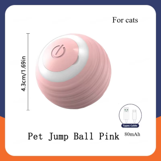 USB Automatic Moving Rolling Dog Ball Toy