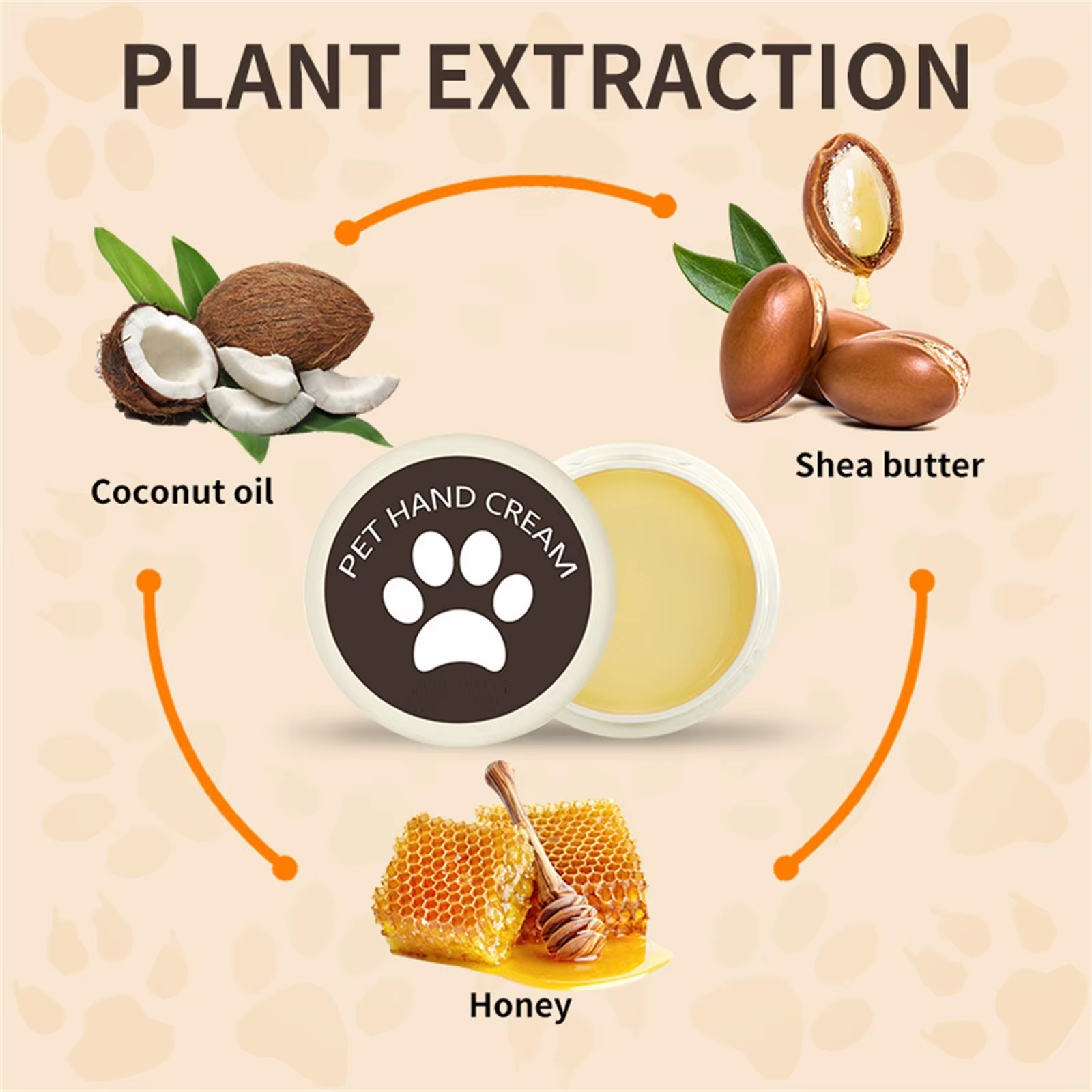 Paw Care Balm for Dogs & Cats, Protective Pad Wax — product view 6