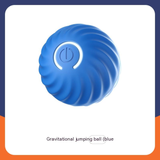 Blue powered moving ball