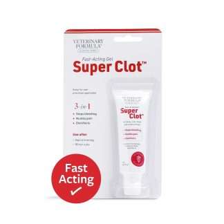 Super Clot Styptic Gel for Dogs & Cats, 1 oz Tube