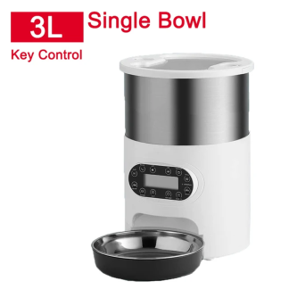 Smart App Stainless Steel Automatic Cat Feeder