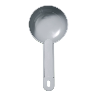 Grey dry-food scoop