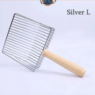 Cat Litter Scoop with Wood Handle