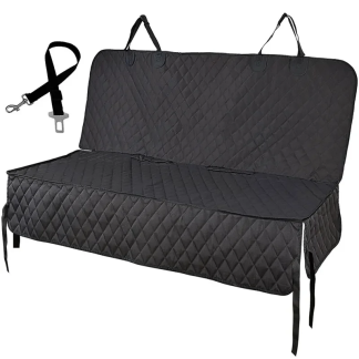 Waterproof Dog Car Seat Cover with Armrest Access