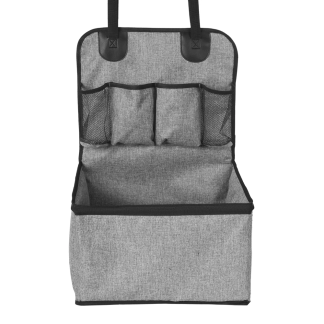 Dog Car Front Booster Seat with Storage Pockets