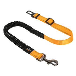 Adjustable Dog Car Seat Belt with Harness Clip