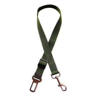 Adjustable Pet Car Seat Belt with Harness Clip