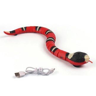 Automatic Sensing Snake Cat Toy, USB Rechargeable