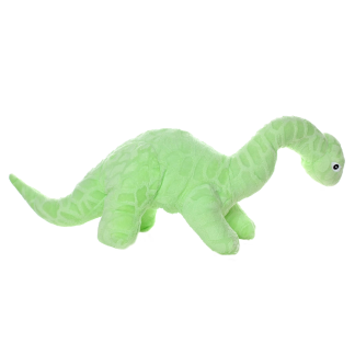 Brachiosaurus Dinosaur Squeaky Plush Dog Toy