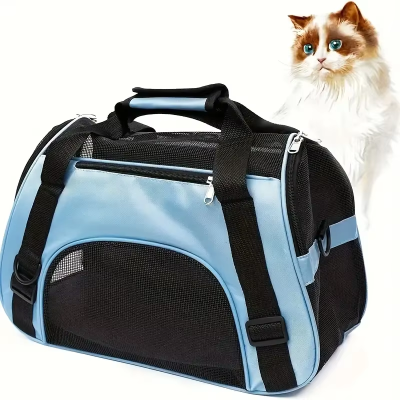 Portable Mesh Pet Travel Carrier - Image 2