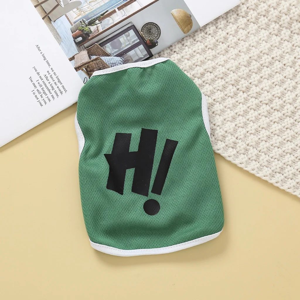 Green Hi pet tank top