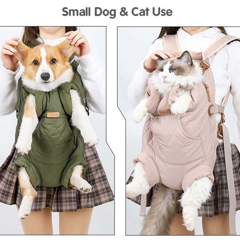 Warm Pet Carrier Backpack for Small Dogs - Image 6
