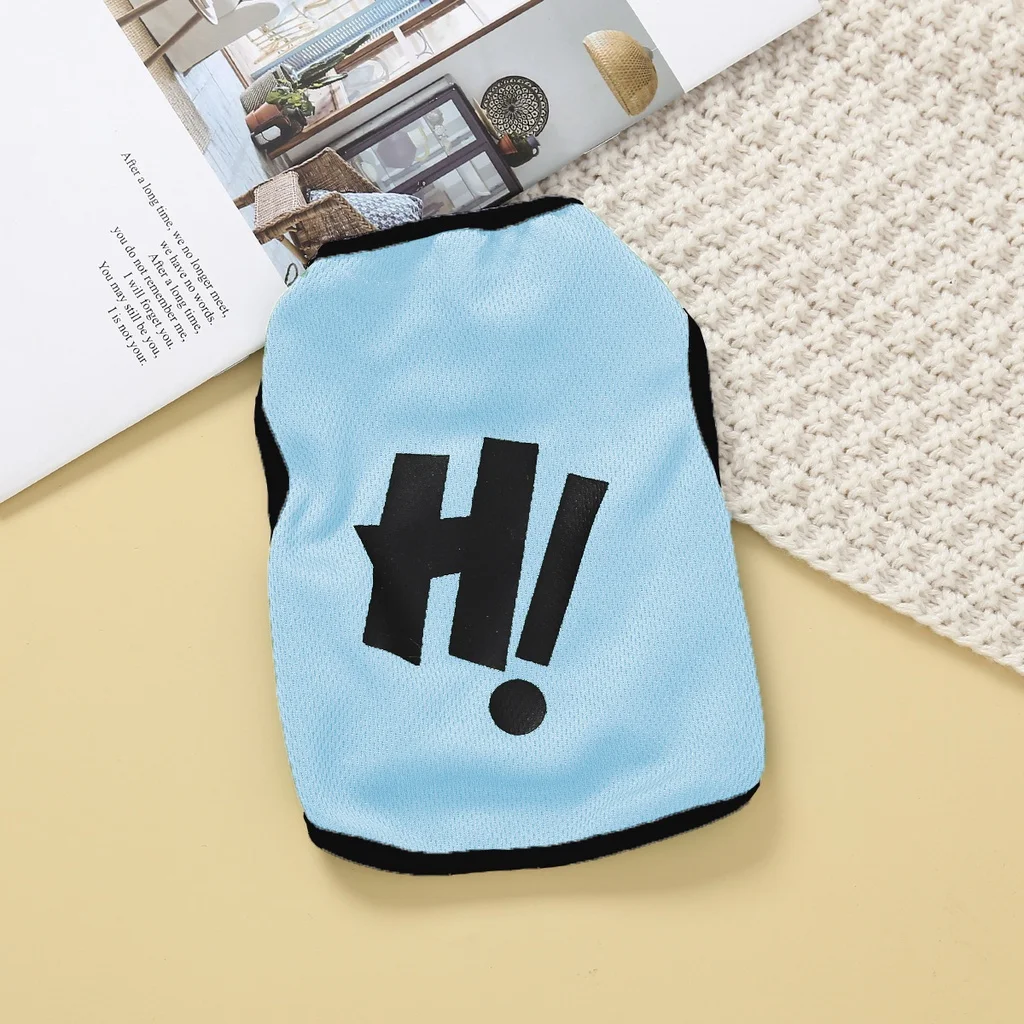 Light blue Hi pet tank top