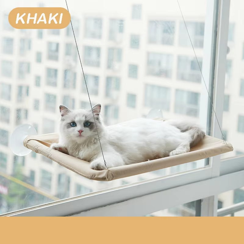 Khaki cat window hammock
