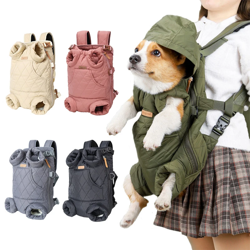 Warm Pet Carrier Backpack for Small Dogs - Image 2