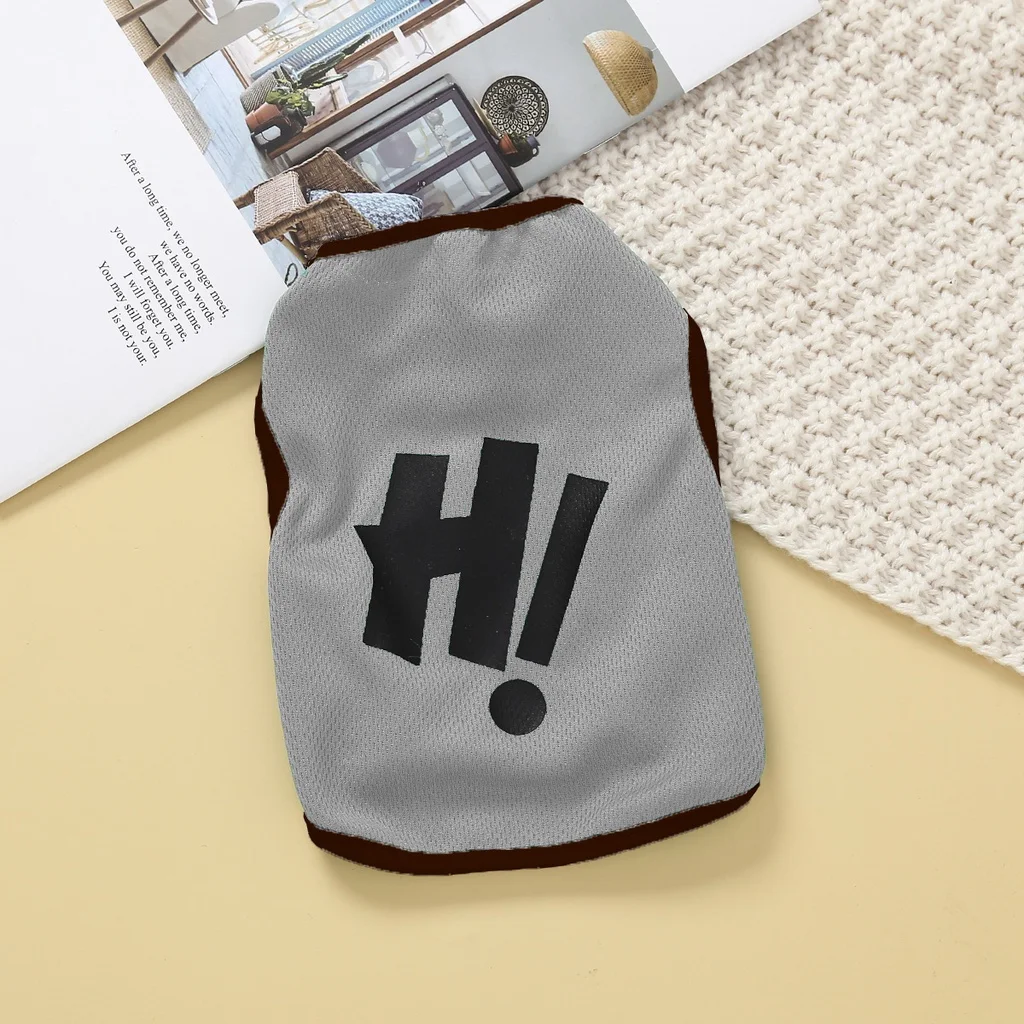 Grey Hi pet tank top