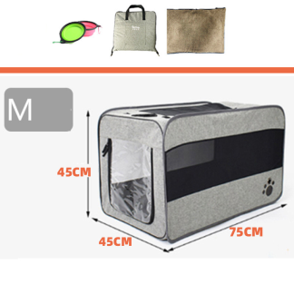 Foldable Soft-Sided Pet Travel Carrier