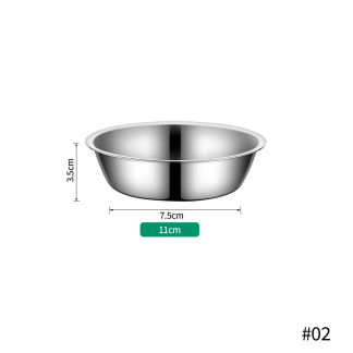 Stainless Steel Pet Bowl for Food or Water