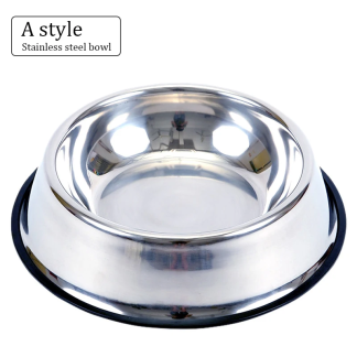 Non-Slip Stainless Steel Pet Bowl – Multiple Sizes