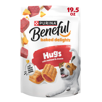Purina Baked Delights Beef & Cheese Dog Treats – 19.5 oz