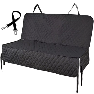 Waterproof Dog Car Seat Cover with Armrest Opening