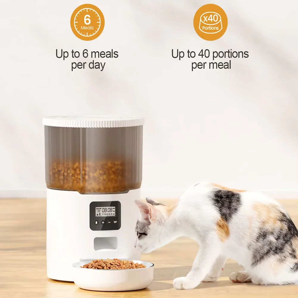 Automatic Pet Feeder and Fountain Options