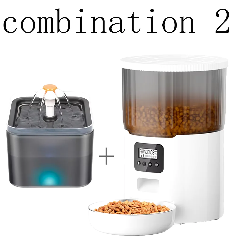 Automatic Pet Feeder and Fountain Options