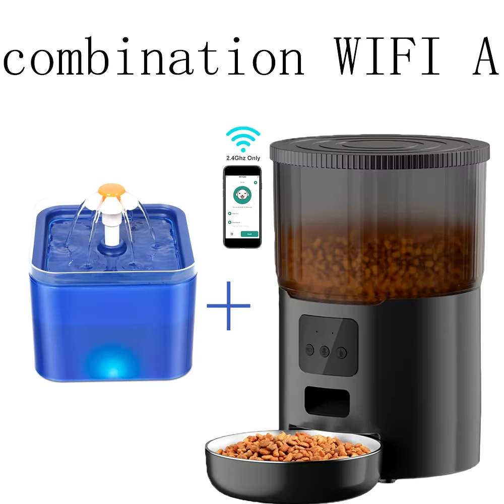 Automatic Pet Feeder and Fountain Options